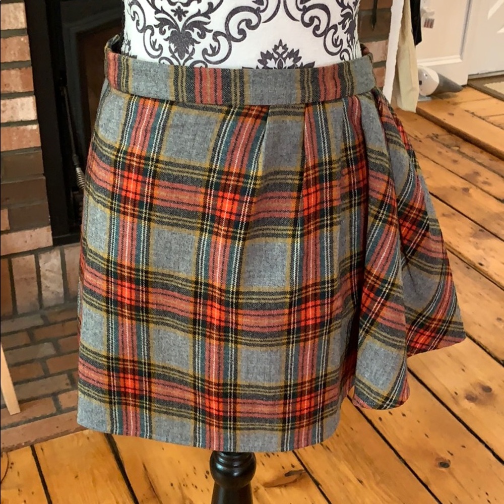 Super schoolgirl chic miniskirt